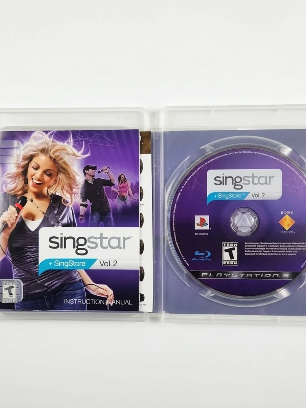 SingStar Vol 2 PS3 Game Complete Y2K 2000s Pop Party